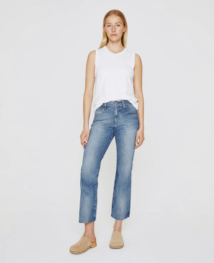AG Kinsley High-Rise Pop Crop Jean Superstition Bach&Co