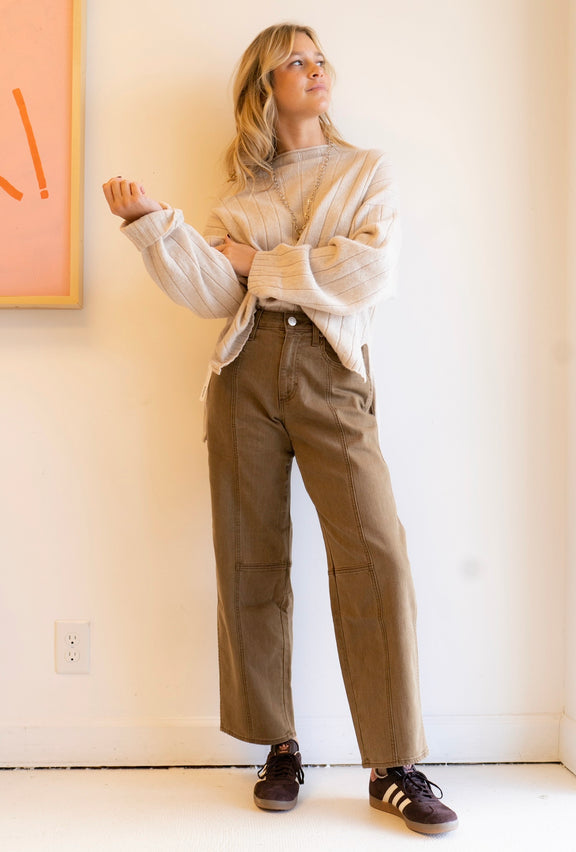 AMO Wilma (Updated Patsy Seamed Jean) Toffee Bach&Co