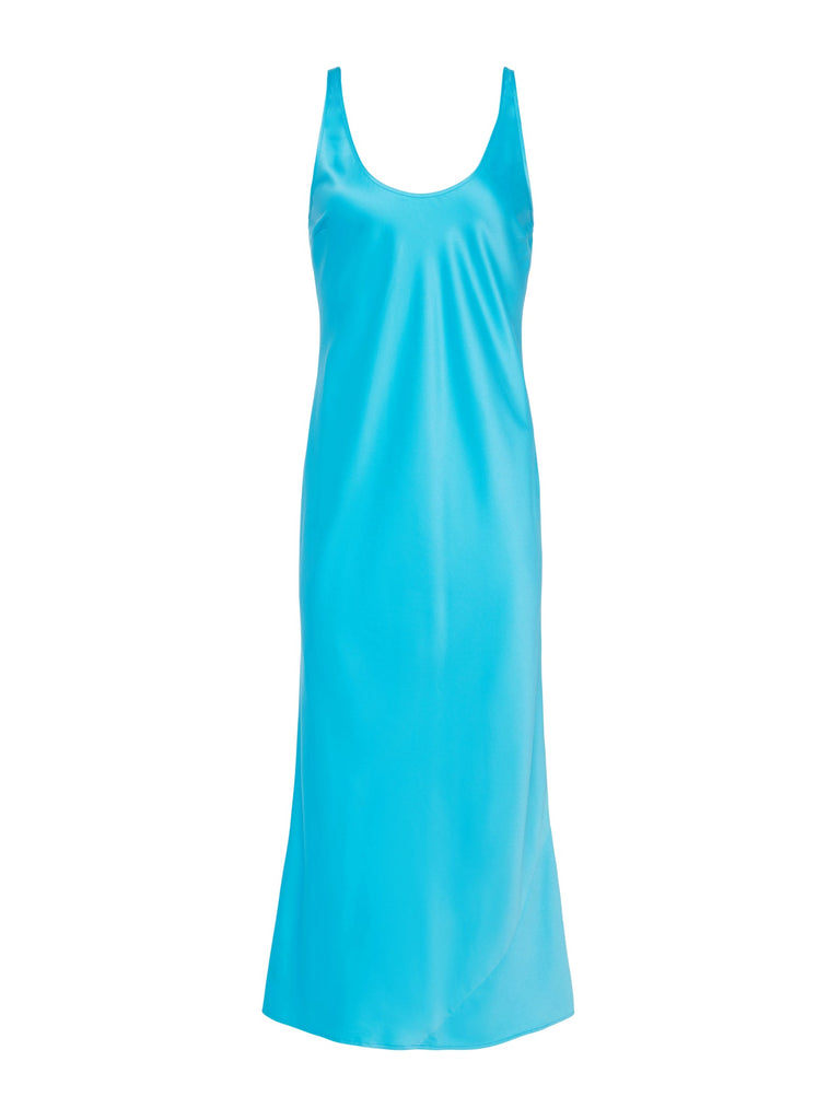 L'agence Akiya Tank Dress Blue Atoll abigail fashion
