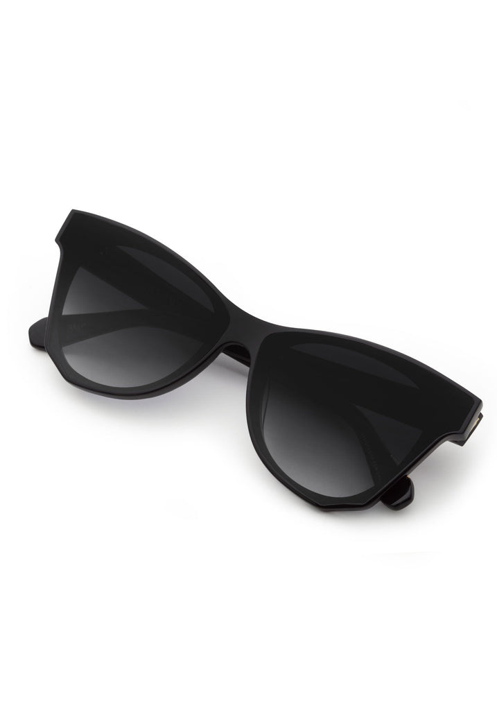 Krewe Aubry Nylon Black + Shadow Sunglasses Black + Shadow Bach&Co