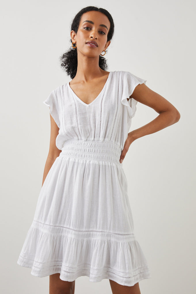Rails Tara Dress White Lace Detail Bach&Co