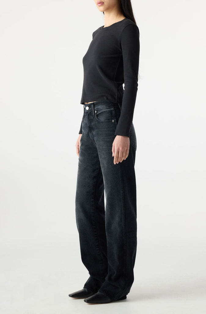 From the brand AMO Women's Annette Jeans in Spark - abigail fashion