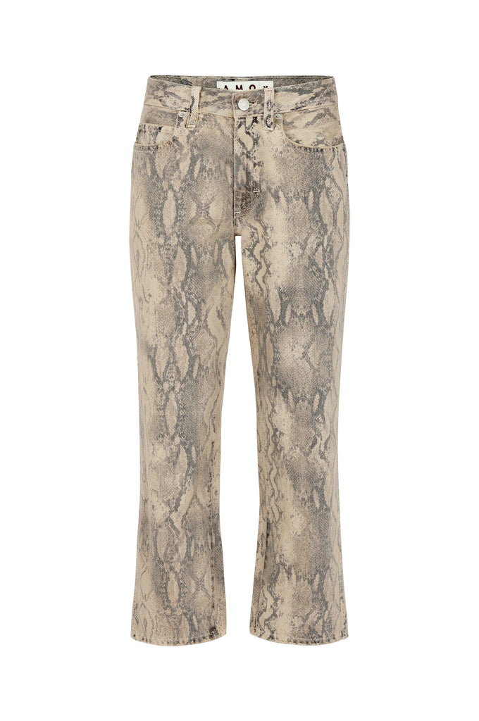 From the brand AMO Women's Bille Jeans in Python Cloud - abigail fashion