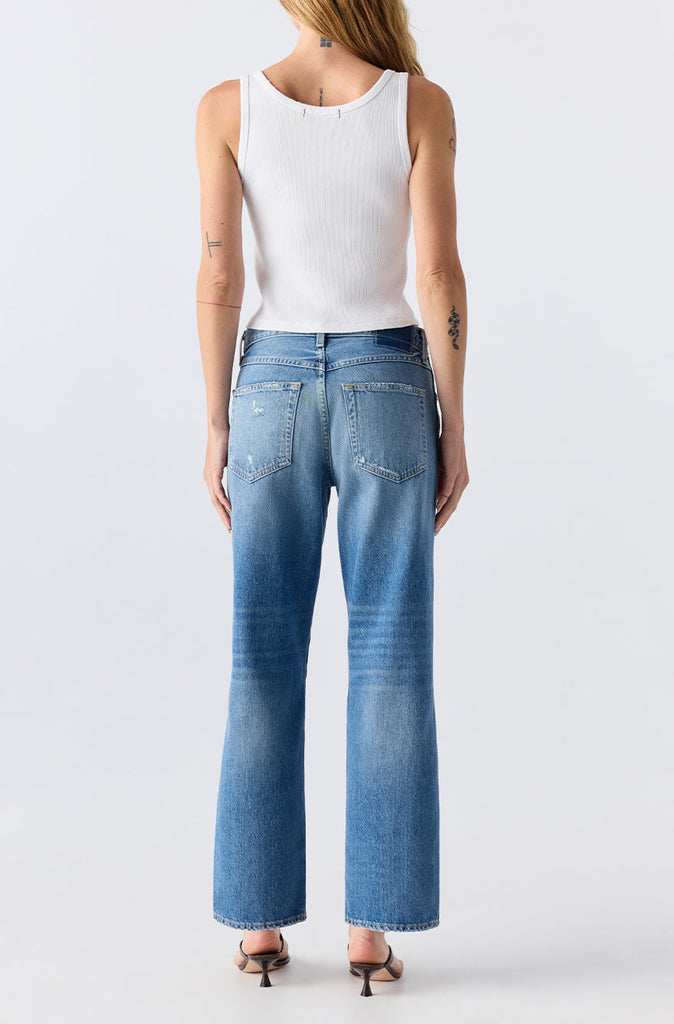 From the brand AMO Women's Billie Tall Jeans in Warmth - abigail fashion