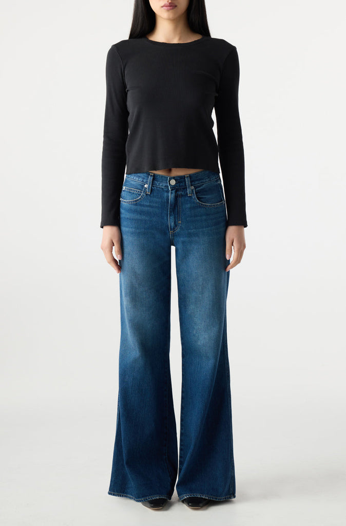 From the brand AMO Women's Faith Flare Jeans in Attraction - abigail fashion