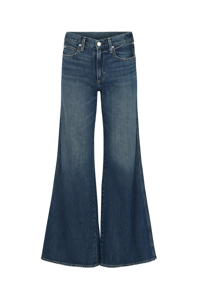 From the brand AMO Women's Faith Flare Jeans in Attraction - abigail fashion