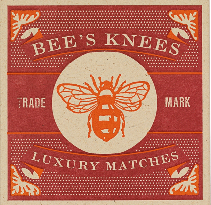 From the brand Archivist Home Bee's Knees Square - Safety Matches in  - abigail fashion