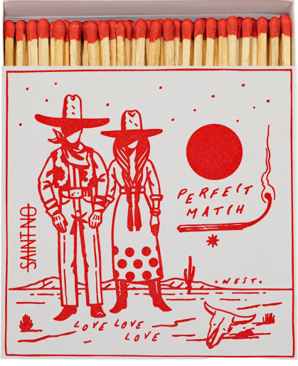 From the brand Archivist Home Perfect Match by Saint No Square - Safety Matches in  - abigail fashion