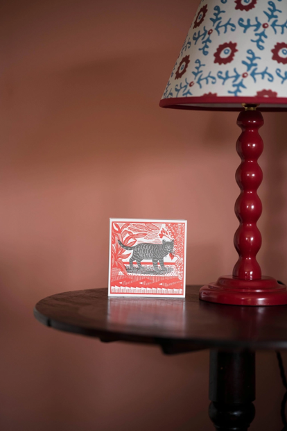 From the brand Archivist Home Sasha The Cat Square - Safety Matches in  - abigail fashion