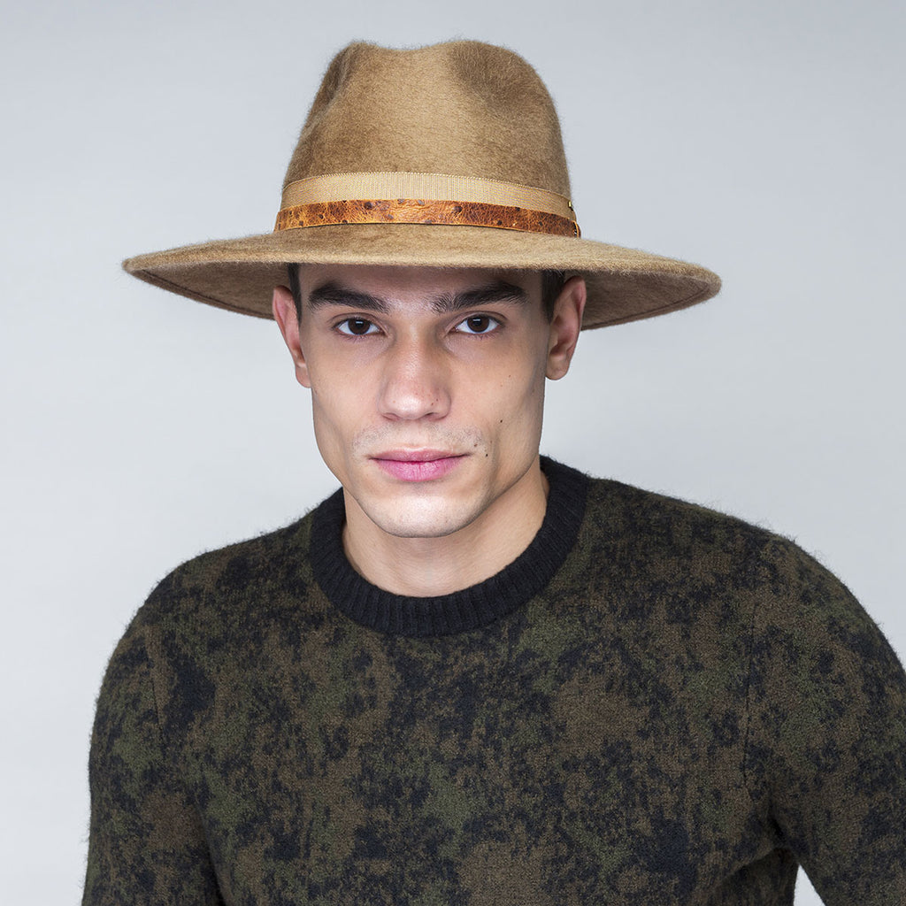 Baileys of Hollywood Croft Hat Taupe Bach&Co