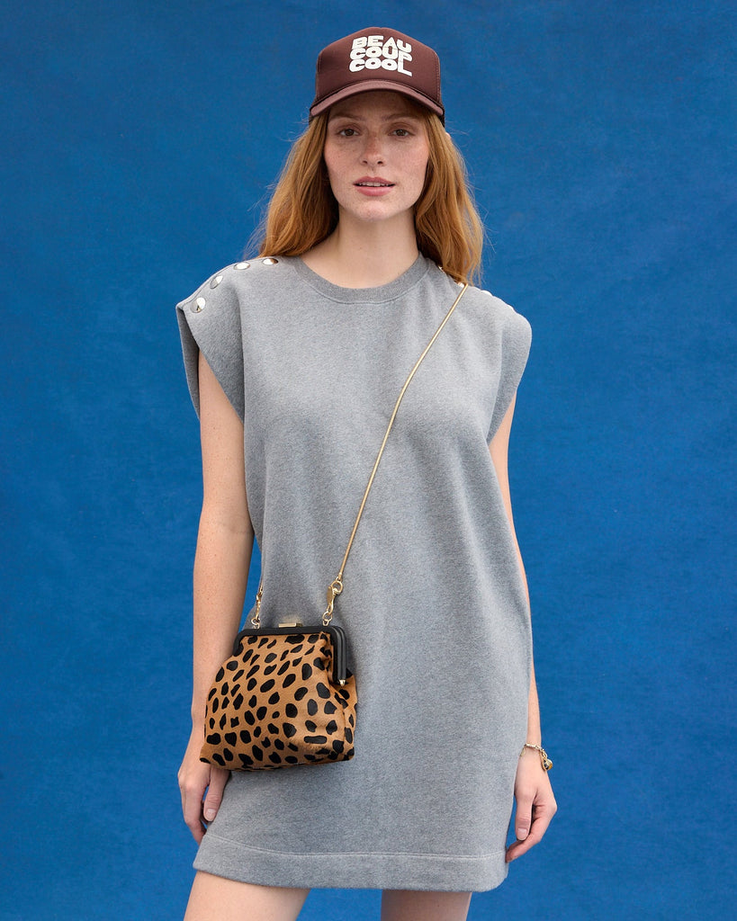 From the brand Clare V Women's Trucker Hat - Beaucoup Cool in Chocolate - abigail fashion