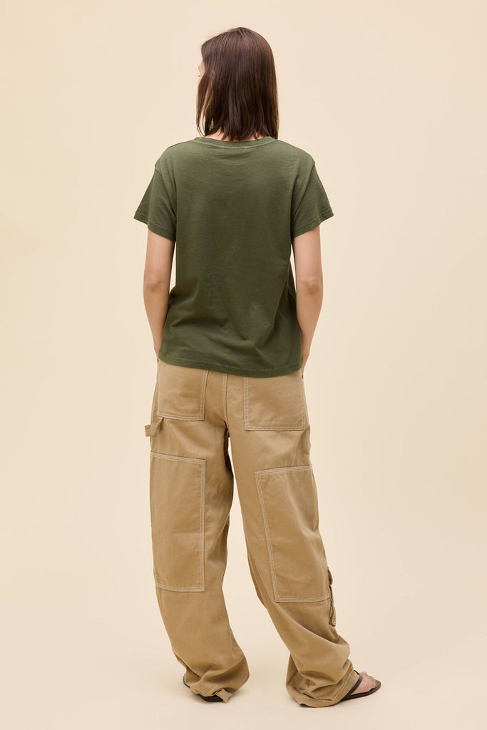 Day Dreamer Morgan Wallen Long Live Cowgrl Tee Military Green abigail fashion