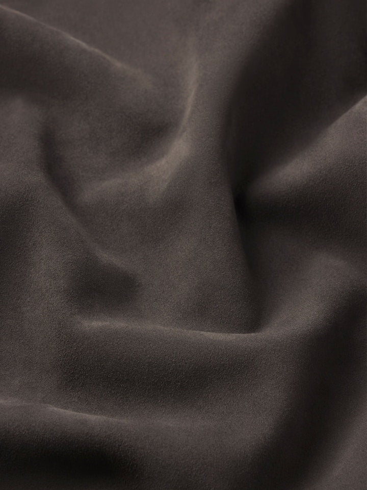 From the brand Frame Men's Suede Bomber Jacket in Old Black - abigail fashion