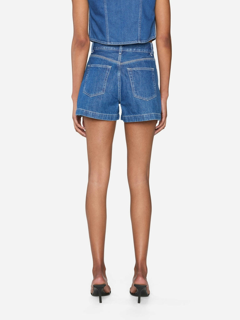 Frame The Charm Short Graphic abigail fashion