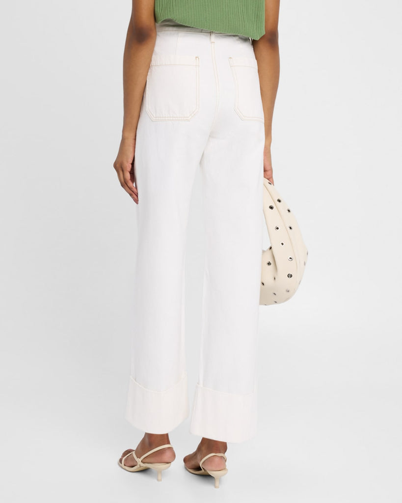Frame The Utility Trouser Au Natural Clean abigail fashion