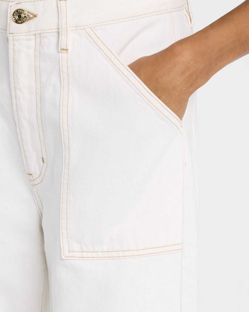 Frame The Utility Trouser Au Natural Clean abigail fashion