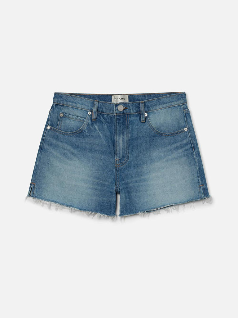 Frame The Vintage Relaxed Short Raw Fray Libra abigail fashion