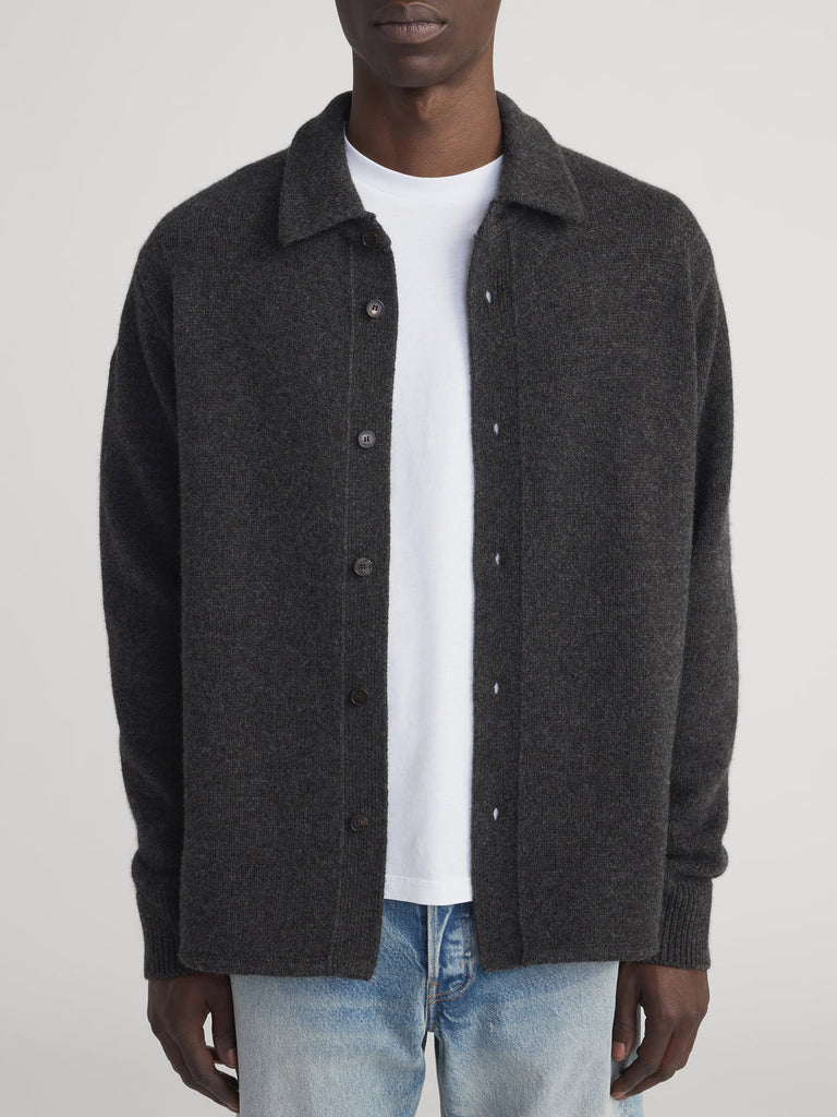 From the brand Frame Women's Long Sleeve Shirt Sweater in Dark Mocha - abigail fashion