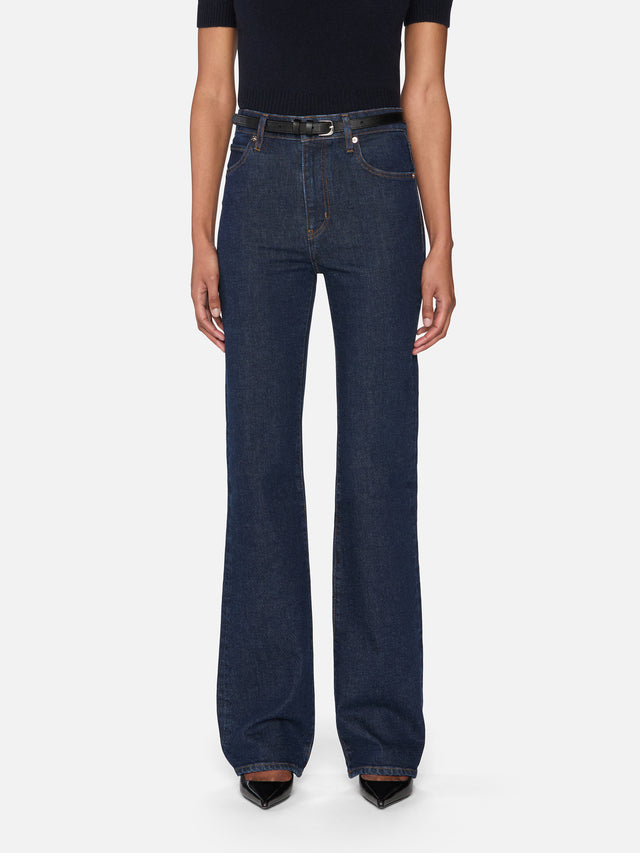 From the brand Frame Women's The Arrow Jeans in Taboo - abigail fashion