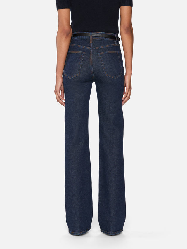 From the brand Frame Women's The Arrow Jeans in Taboo - abigail fashion
