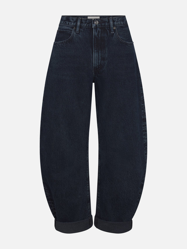 From the brand Frame Women's The Bubble Jeans in Dorado - abigail fashion