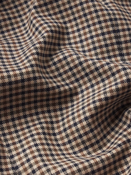 From the brand Frame Women's The Houndstooth Blazer in Navy Multi - abigail fashion