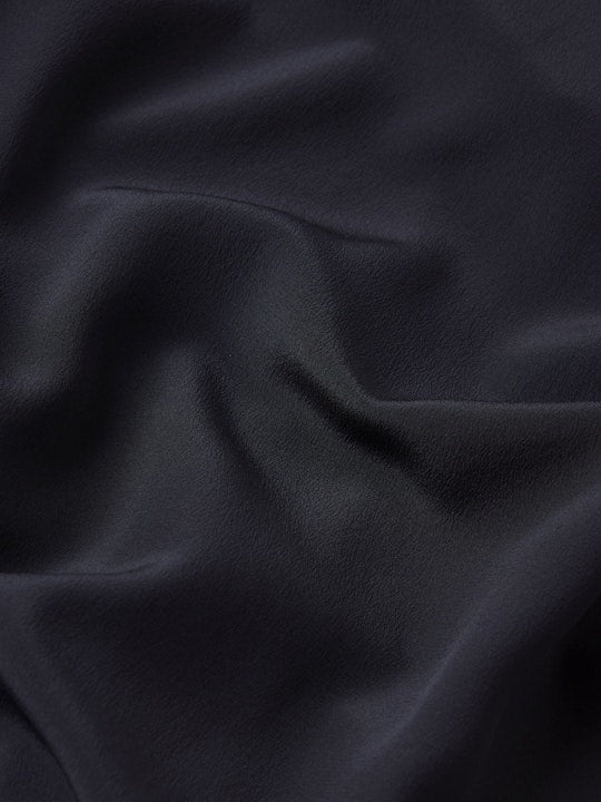 From the brand Frame Women's The Long Sleeve Sailor Blouse in Navy - abigail fashion