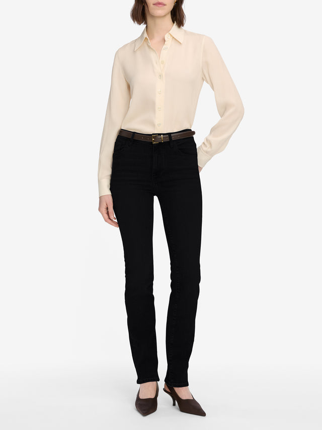 From the brand Frame Women's The Pencil Jeans in Levitate - abigail fashion