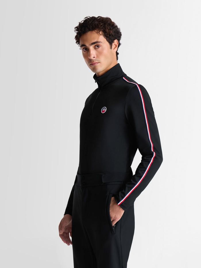 From the brand Fusalp Men's Mario III Thermal Jacket in Noir - abigail fashion