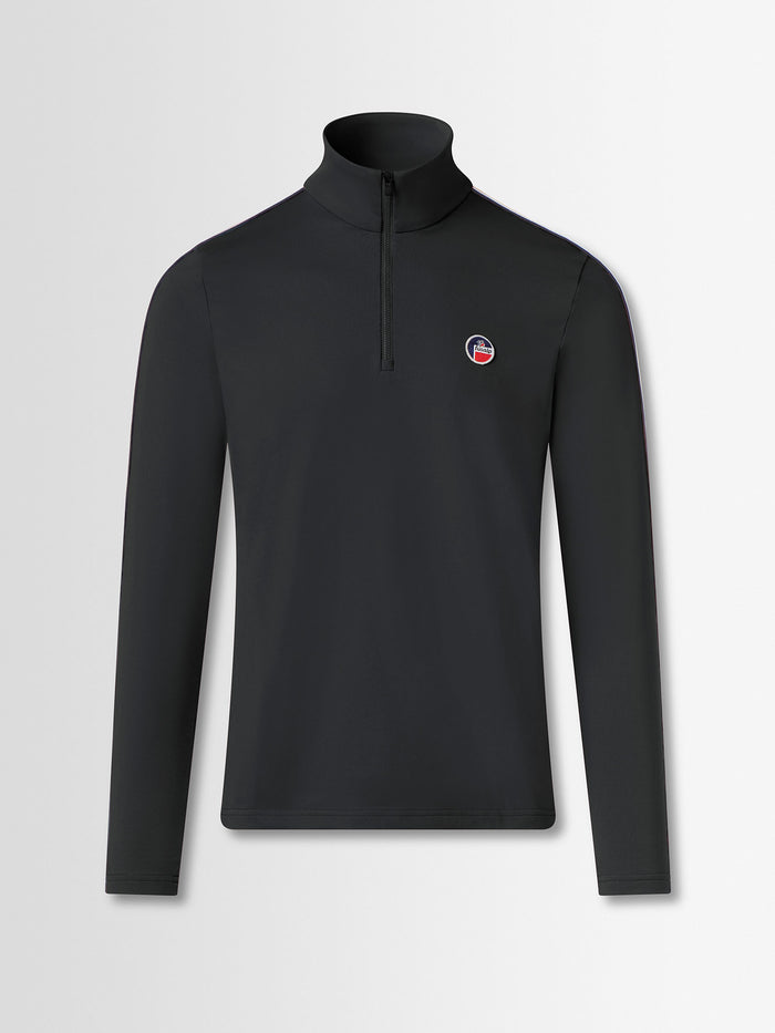 From the brand Fusalp Men's Mario III Thermal Jacket in Noir - abigail fashion