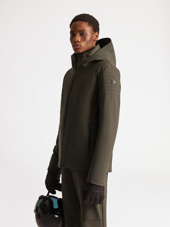 From the brand Fusalp Men's Power III Ski Jacket in Army - abigail fashion
