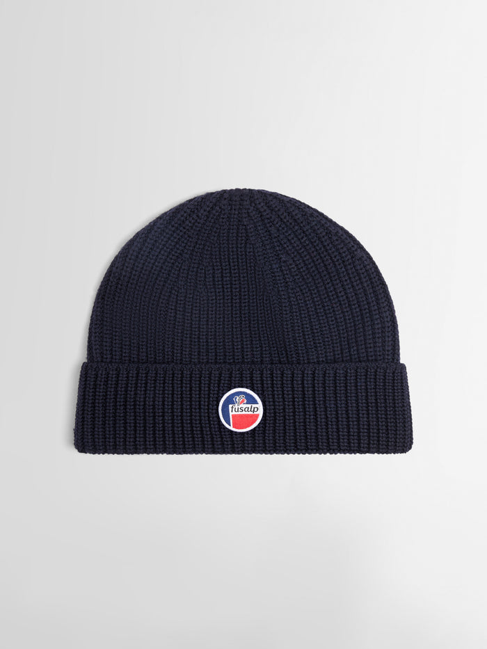 From the brand Fusalp Unisex Cosmic Beanie in Marin - abigail fashion