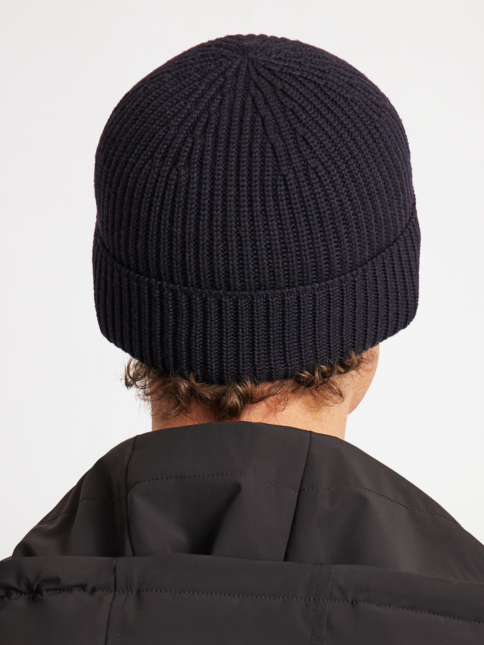 From the brand Fusalp Unisex Cosmic Beanie in Marin - abigail fashion