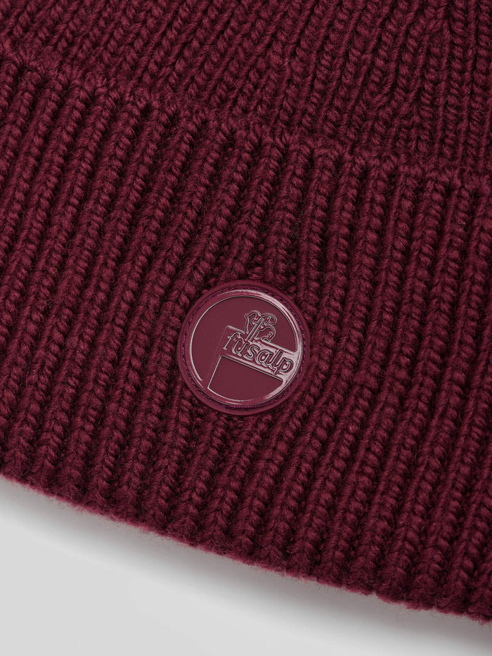 From the brand Fusalp Unisex Knit Beanie II in Acajou - abigail fashion