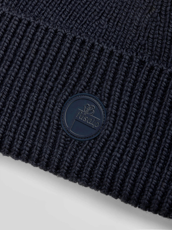 From the brand Fusalp Unisex Knit Beanie II in Marin - abigail fashion