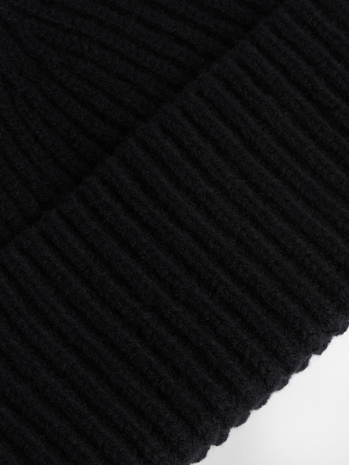 From the brand Fusalp Unisex Nyx Beanie in Noir - abigail fashion