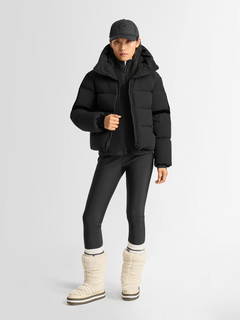 From the brand Fusalp Women's Barsy Down Jacket in Noir - abigail fashion