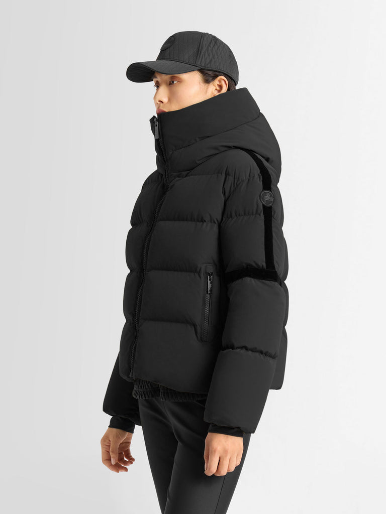 From the brand Fusalp Women's Barsy Down Jacket in Noir - abigail fashion