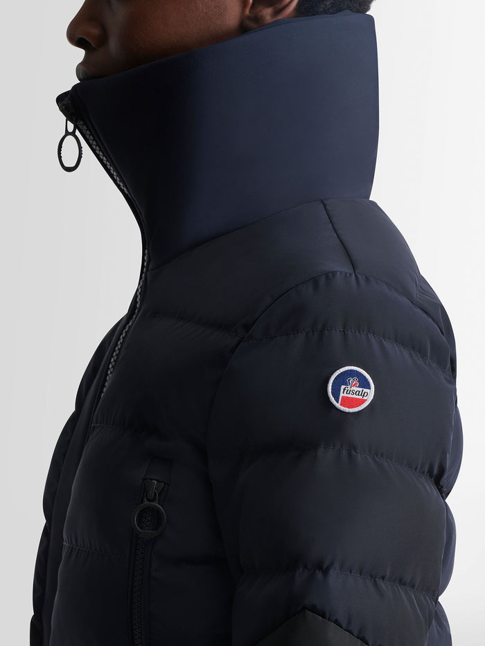 From the brand Fusalp Women's Clarisse Ski Suit in Marin/Noir - abigail fashion