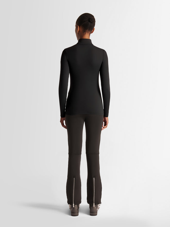 From the brand Fusalp Women's Gemini Thermal Base Layer in Noir - abigail fashion