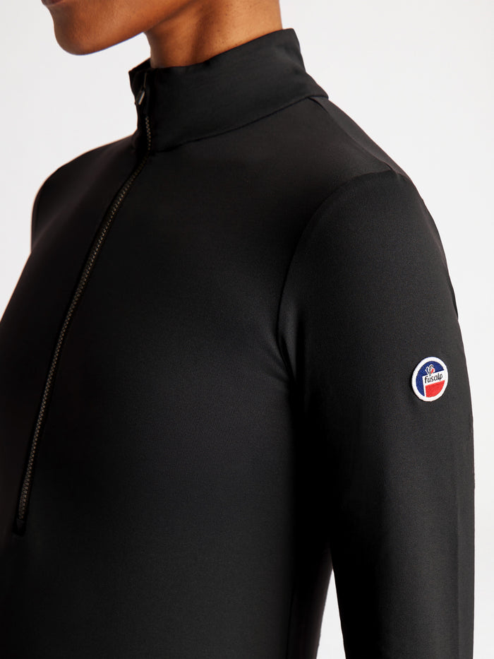 From the brand Fusalp Women's Gemini Thermal Base Layer in Noir - abigail fashion