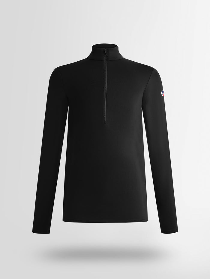 From the brand Fusalp Women's Gemini Thermal Base Layer in Noir - abigail fashion