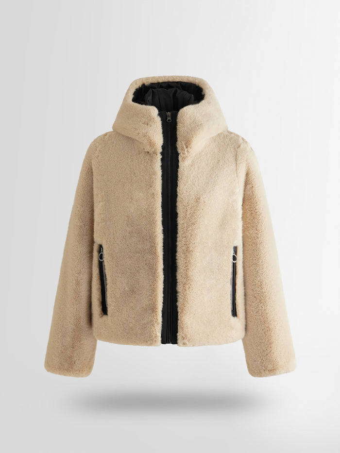 From the brand Fusalp Women's Mongiea Alpine Jacket in Latte Noir - abigail fashion
