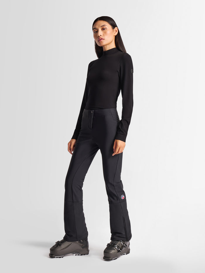 From the brand Fusalp Women's Tipi Ski Fuseau Pants in Noir - abigail fashion