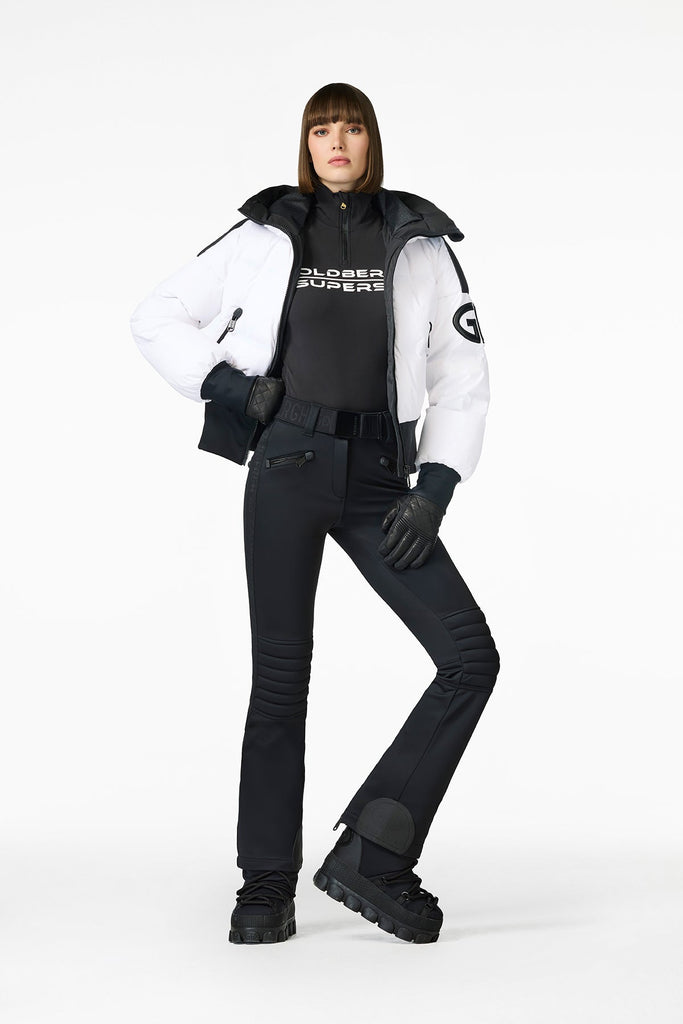 From the brand GoldBergh Women's Aurora Ski Jacket in White - abigail fashion