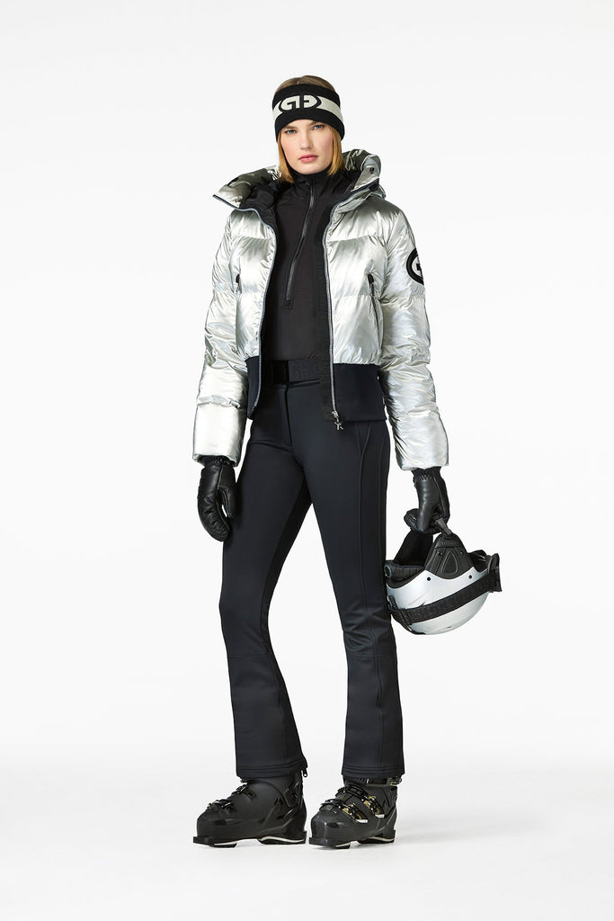 From the brand GoldBergh Women's Bombardino Ski Jacket in Silver - abigail fashion