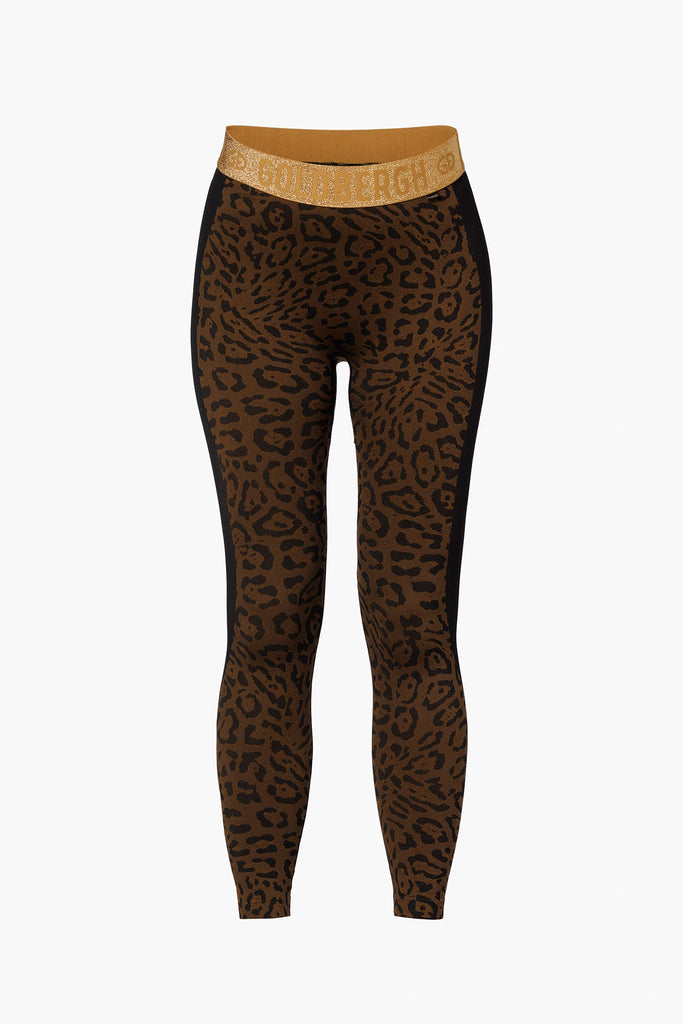 From the brand GoldBergh Women's Caitlyn Baselayer Pant in Jaguar - abigail fashion