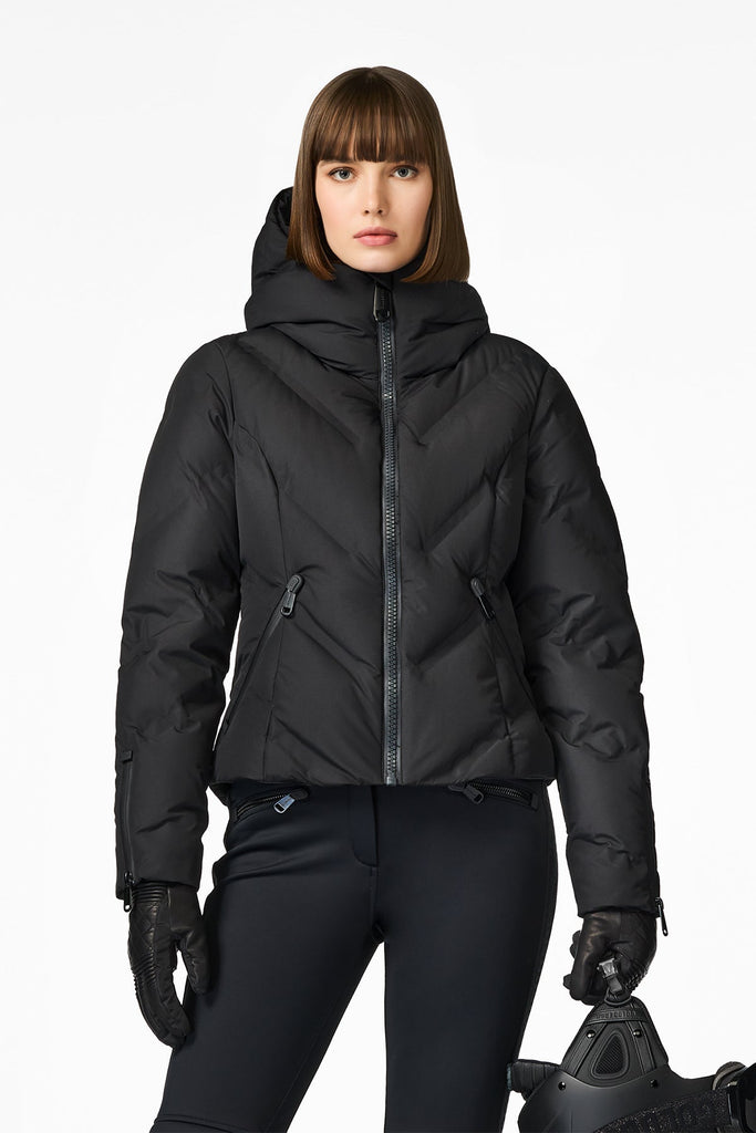 From the brand GoldBergh Women's Celere Ski Jacket in Black - abigail fashion