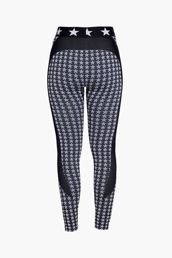 From the brand GoldBergh Women's Celeste Baselayer Pant in Black/White - abigail fashion