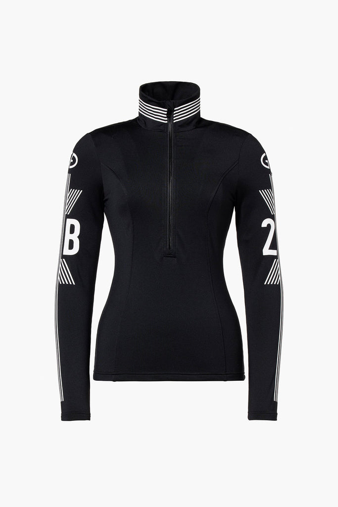 From the brand GoldBergh Women's Corsa Ski Pully in Black - abigail fashion
